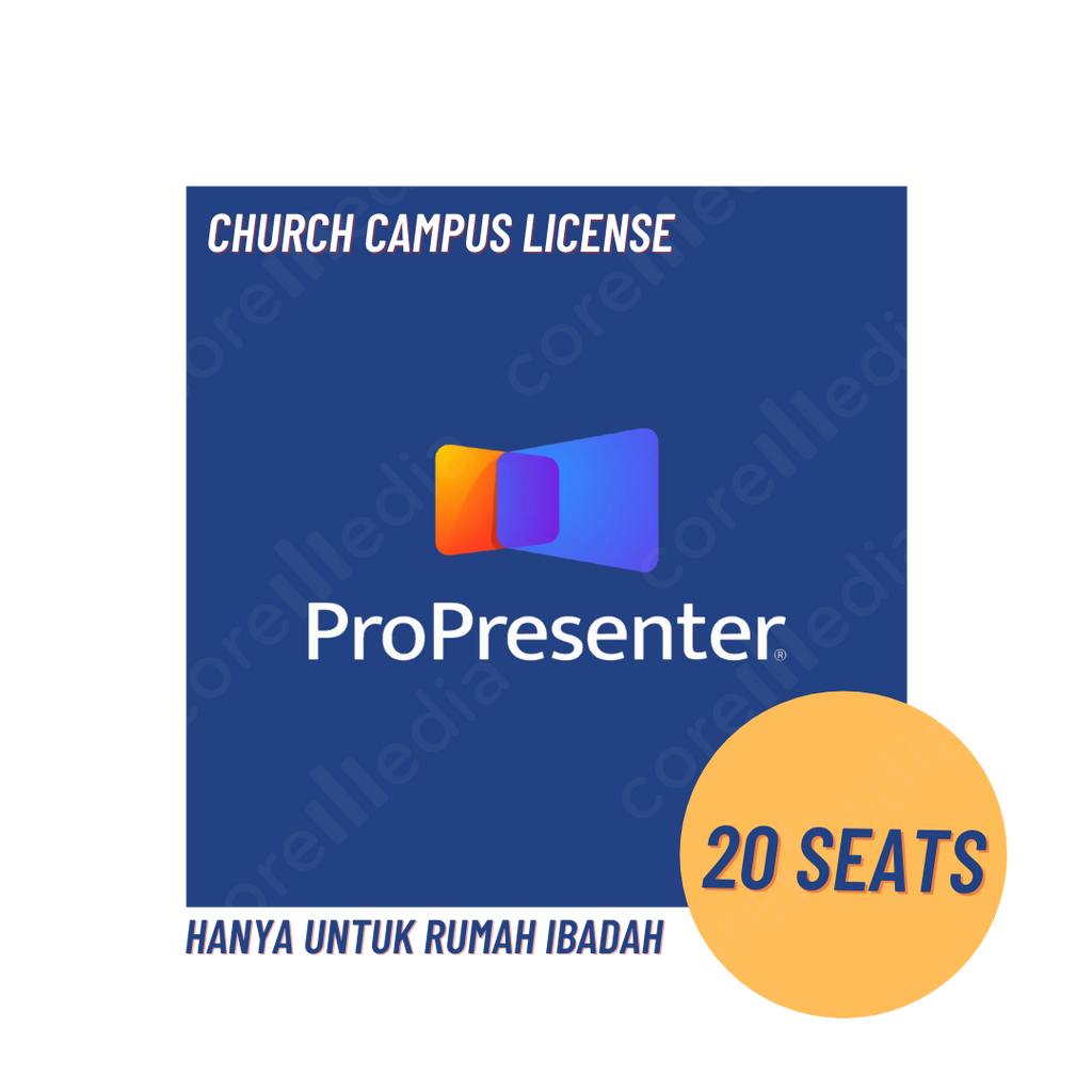 ProPresenter Core Media Indonesia Propresenter core media indonesia