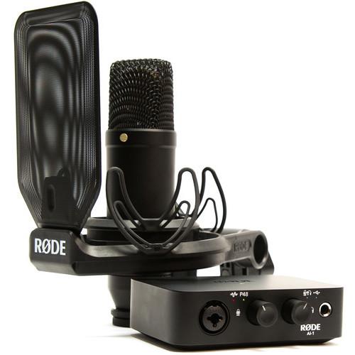 Rode NT1/AI-1 Complete Studio Kit Microphone & Audio Interface