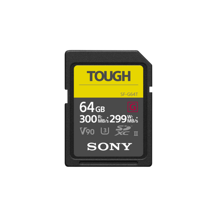 Sony 64GB SF-G Tough Series SDXC Memory Card