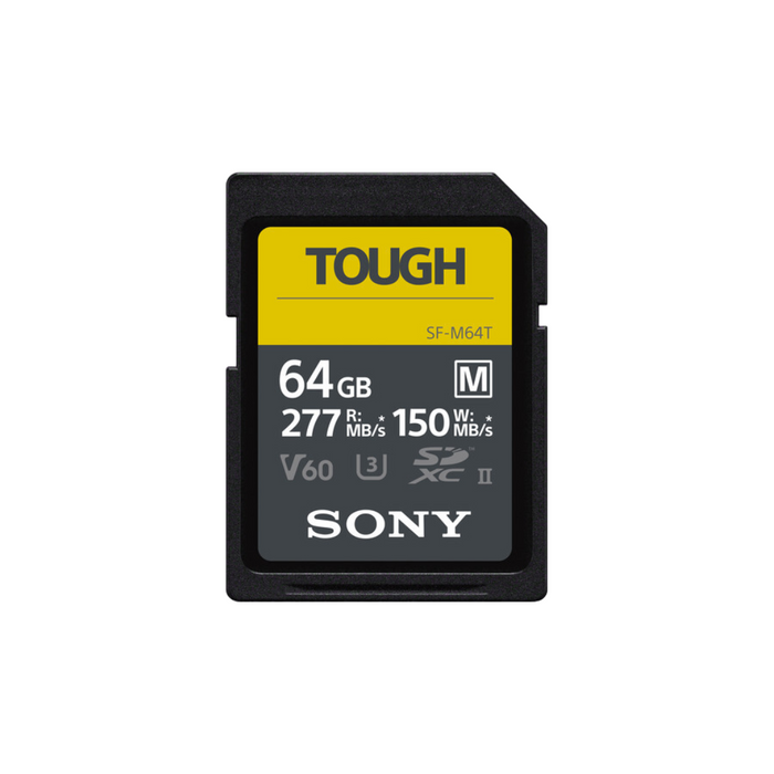 Sony 64GB SF-M Tough Series SDXC Memory Card