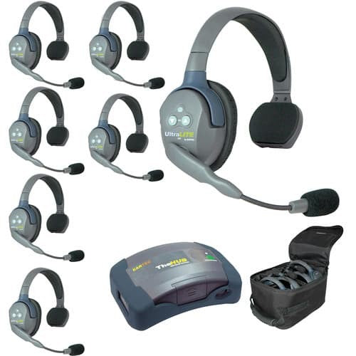 Eartec HUB7S - 7 Person Headset Wireless Communication Intercom